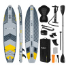 Paddleboard SUP REBEL ACTIVE PRO RBA-4518-G šedý