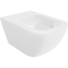 Mexen Timo, závesná WC misa 555x370x335 mm, Rimless Tornádo, biela lesklá, 3365XX00T
