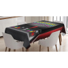 Zábava Retro Arcade. 140x200cm obrus (Zábava Retro Arcade. 140x200cm obrus)