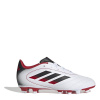 adidas Goletto VIII Juniors Firm Ground Football Boots White/Solar Red 2 (34)