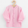 Dojčenský bavlnený kabátik New Baby Happy Elephante pink - 56 (0-3m)
