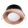 Svietidlo HALOGEN Skrytý kúpeľňový podhľad Hermetický AQUS GU10 LUMILED Copper IP44 FIXED