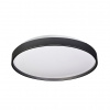 LED svítidlo NUBE-BLACK | 36W | 38cm | 4000K | 2160lm | kruhové |