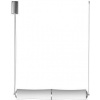 Stropné svetlo Immax NEO BAMBOOS Smart závesné svietidlo 90cm 30W biele, Zigbee 3.0 (07102L)