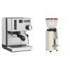 Rancilio Silvia E + ECM C-Manuale 54, cream, oliva