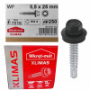 Skrutky do ocele Wkręt-Met 5,5 x 25 mm 250 ks