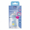 Chicco fľaša dojčenská Natural Feeling chlapec modrá 250 ml