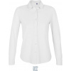 NEOBLU 3791 BASILE WOMEN / Dámska piqué košeľa s dlhým rukávom - optic white XL