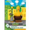 Beast Kingdom Toys Sesame Street D-Stage PVC Soška Oscar & Big Bird 12 cm
