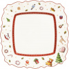 Villeroy & Boch 14-8585-2649 Raňajkový tanier Toy's Delight štvorcový 22,5 cm biely
