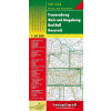 Traunradweg - Wels und Umgebung - Bad Hall - Hausruck, Wanderkarte 1:50.000 / Turistická mapa