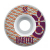 kolieska HABITAT WHEELS Purple 52mm 99A 52 mm