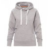 PAYPER ATLANTA+ LADY MELANGE 000020-P093 / Dámska mikina s kapucňou - melange grey XL