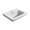 SAPHO CLASSIC 60 x 46cm umývadlo keramické, s otvorom, s prepadom, biele, 8731111