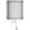 Teka FLEXLINEA RS15 34.40 X nerezová oceľ + Teka SP 995 CR chróm