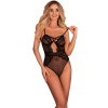 Livco Corsetti Fashion - Finasan Lc 90632 Body Black L/Xl