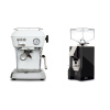 Ascaso Dream ONE, Cloud White + Eureka Mignon Silenzio, CR black