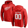 Detroit Red Wings - Team Authentic NHL Mikina s kapucňou/Vlastné meno a číslo XXL/USA=3XL/EU