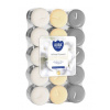 Aura /Bispol/ Aura Bispol White Flowers vonné čajové sviečky 30ks