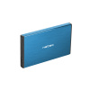 Externý box pre HDD 2,5'' USB 3.0 Natec Rhino Go, modrý, hliníkové telo NKZ-1280