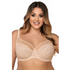 Ava Lingerie Nevystužená podprsenka 1396 Crystal Béžová 75C
