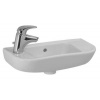 Laufen Pro - Umývadielko, 500 mm x 250 mm, 1 otvor na batériu vľavo, biela H8169570001051