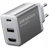 Vention Nabíjačka Sieťová USB-C USB HDMI 4K60Hz Napájací adaptér PD GaN kocka 65W