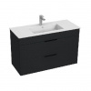 Jika Cube - Skrinka s umývadlom 100x43x61 cm, matný antracit H4536521763521