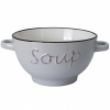 Siaki Collection Kameninová miska na polievku Soup 650 ml sivá