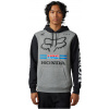 FOX mikina HONDA Fleece heather graphite - 2XL