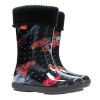 Demar HAWAI LUX PRINT 0049 AM kvety Detské gumáky zateplené 28-29 0049AM_28-29