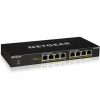NETGEAR GS308PP Nespravované Gigabit Ethernet (10/100/1000) Podpora napájania cez Ethernet (PoE) Čierna (GS308PP-100EUS)