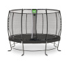 Exit Trampolína Lotus Premium 366cm s ochrannou sieťou - čierna