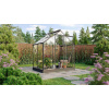 VITAVIA GARDEN skleník VITAVIA TRITON 2500 číre sklo 3 mm čierny LG3651