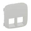LEGRAND Kryt VALENA ALLURE 755425 2XRJ11/RJ45 bílá