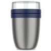 MEPAL ELLIPSE 500/200 ml - termo lunchpot z nerezovej ocele, modrý