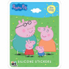 Hra so silikónovými samolepkami Peppa