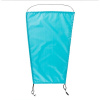 NEW BABY Slnečná clona na kočík Basic turquoise 31x68x46 tyrkysová
