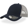 Atlantis Headwear Kšiltovka Rapper Trucker, 5 panelová COT33802066899-navy/grey UNI Navy/šedá