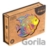 UNIDRAGON dřevěné puzzle - Ryba, velikost S - Unidragon