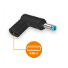 Aligator USB-C napájacia redukcia 4.5*3.0mm pre notebooky HP CONT009