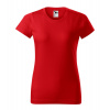 MALFINI BASIC 134 / Tričko, dámske - červená XXXL