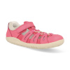 Barefoot dětské sandály Bobux - Summit Pink Cyclamen-Chalk