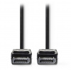NEDIS kabel 1.2 DisplayPort/ DisplayPort zástrčka - DisplayPort zástrčka/ černý/ 2m CCGB37010BK20