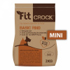 Lisované granule cdVet Fit-Crock Basic Hovädzie MINI 2 kg (základné TOP krmivo s hovädzím mäsom pre bežne aktívne zdravé dospelé psy)