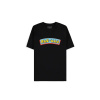Pac-Man - Logo Men's Short Sleeved T-shirt Velikost: 2XL, Barva: Black