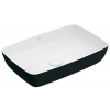 Villeroy & Boch Artis umývadlo 58x38.5 cm obdĺžnik pultové umývadlo biela-čierna 417258BCT8
