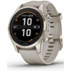 GARMIN FENIX 7S PRO Sapphire Solar Soft Gold / Sand Band - oficiální česká distribuce - dodáváme včetně voucheru turistické mapy TOPO Czech PRO