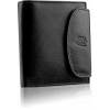 Peňaženka - Stevens portfólio prírodná koža čierny dámsky produkt (Kožená dámska peňaženka Stevens rfid čierna málo)