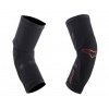 Alpinestars PARAGON PLUS knee Black/Red- chrániče kolen XL